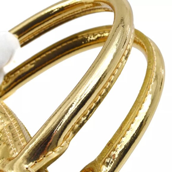 Louis Vuitton Gold Monogram Miroir Lockit Handbag - Picture 5 of 9